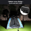 Miniatyrbilde 4 av 8: Oppladbar nøkkelring arbeidslys LED campinglanterne, 2 stk mini COB lommelykt, 7 lysmoduser multifunksjonell bærbar minilommelykt for nødstilfeller