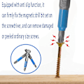 Miniatyrbild 6 av 7: 12-delad magnetisk slagborrmejsel-drivbitsset, slagborrmejsel-bits magnetiska skruvmejsel-bits Pz2 slagborrmejsel-bits, skruvbits för sladdlös borr
