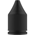 Miniatyrbild 6 av 8: V3 10ml PET Plast Enhörningsflaskor för vätskor - Tomma droppflaskor - 20x 10ml (Klar flaska med svart lock) Clear Bottle With Black Cap