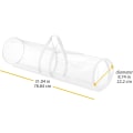 Pikkukuva 7 / 8: Läpinäkyvä vetoketjullinen säilytysrulla lahjapaperin järjestäjälle, 25 kpl (1 pakkaus)