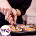 Miniatyrbillede 6 af 7: e Blå Union Jack Cupcake Cases, 100 stk. Mini Kings Coronation Bagekopper, Små Papir Muffinskopper Cupcake Liners Muffin Cases til King Charles Coro Auk