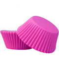 Miniatyrbillede 1 af 7: ll Rose Papir Cupcake Cases Bagekopper, Fedtsikre Cupcake Cases til Bagning, Mini Muffin Wrappers Cases Muffin Cups Cupcake Liner Bulk, Papeg Rose