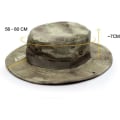 Miniatyrbillede 5 af 5: Boonie Taktisk Fiskerhat Solbeskyttelse Vision Camouflage til Camping Vandring Fiskeri Mænd Unisex ATAC