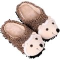 Miniatyrbillede 1 af 5: Kvinder Plys Hjemmesko Memory Foam Tøfler Sød Tegneserie Pindsvin Tøfler Uldforet Slip-on Hjemmesko