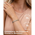 Miniatyrbillede 8 af 8: Magnetiske armbånd til kvinder, titanium stål magnetiske armbånd til kvinder, justerbar smykke armbånd med gaveæske og fjernelsesværktøj (Fis