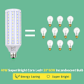 Pikkukuva 3 / 7: 40W E27 LED-studiolamppu 5500K valokuvausvideovalaisuun Täyden spektrin ruuvi ES LED-päivänvalomaissilamppu