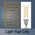 Pikkukuva 7 / 8: 7W E14 LED-maissilamppu, pieni Edison-ruuvimaisilamppu 360° säteen kulma riippuvalaisimen polttimo olohuoneeseen LED-lamppu 2 kpl 7w E14 Corn Led Bulbs  2 Pack