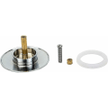 Miniatyrbilde 5 av 5: 2024 Badepropp Diameter 70mm Med Dobbel Tetning Høydejusterbar Universell Badepropp Vaskventil Forkrommet Herdet Messing Anti-rust