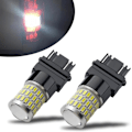 Miniatyrbillede 1 af 7: Nyeste 9-30V Super Bright Low Power 3157 4157 3057 3156 LED-pærer med projektorerstatning til baklys og baglygter til parkering Xenon White