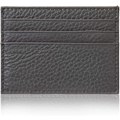 Miniatyrbild 1 av 8: Äkta läder korthållare 7 kortplatser Minimalistisk Ultra tunn för jacka, byxor Dark gray
