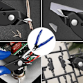 Miniatyrbild 8 av 8: 1 st Wire Cutter, Fjäderbelastade Sidoklippare Flush Cutters, Diagonal Cutters Precision Sidoklippare, Diagonal Tång i CRV-stål, Tungt #2 1PC #2 1PC