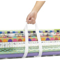 Pikkukuva 5 / 8: Läpinäkyvä vetoketjullinen säilytysrulla lahjapaperin järjestäjälle, 25 kpl (1 pakkaus)
