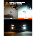 Pikkukuva 2 / 7: H11/H8/H16 LED-sumuvalot, 6000K Xenon White, 27 SMD-sirua, 360 asteen valaistus, ei-napaisuus, 2 kpl White H11/H8/H16