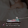 Miniatyrbild 4 av 4: Automatisk klickare för telefonskärm för Tik Tok Youtube Live-sändningar, med hållare, simulerad fingerklickning (vit)