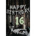 Pikkukuva 3 / 7: Numeropallon, värikkäät helium-numeropallon syntymäpäiväpalloihin, itse täyttyvät numeropallon, foliopallon syntymäpäiväjuhliin, uuden vuoden koristeluun Olive-g #16 Large