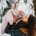 Miniatyrbilde 4 av 5: Barnehansker, Vintervarme Hansker for Gutter og Jenter, Strikket Barnehansker, Søte Dyr Elastiske Myke Fullfingerhansker, Plysj Ensfargede Hansker for Alder Pink