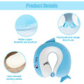 Miniatyrbilde 3 av 7: Pute Cartoon Dyre Nakkestøtte Pute 30 * 30cm Memory Foam Nakkepute U-formet Elasticitet Barn Reisepute Bærbar U-formet Pude for G 30*30cm