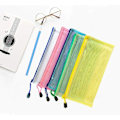 Miniatyrbild 7 av 7: er File Zipper Bags Plastfickor Mapp Extra Tjock 10PCS (A6 Zip Bag) A610PCS