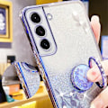 Miniatyrbilde 2 av 5: Etui til Samsung Galaxy S23 - 360 Ring Stand - Silikon - Etui Gradient Blå