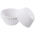Miniatyrbillede 1 af 7: Hvide cupcake-forme i papir til King Charles' kroningsdekorationer, bageforme, cupcake-forme til bagning, mini muffinforme, muffinforme, papir White