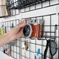 Miniatyrbillede 7 af 7: Hængende kurve og kroge til vægpanel | Tilbehør til vægpanel | Tilbehør til gitterpanel | Kurve og kroge til gitterpanel | Gitterpanel Black Accessories set 1