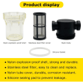 Miniatyrbilde 4 av 7: 1/2\" hunn NPT in-line sil med 100 mesh rustfritt stål filter (1/2“ 100 mesh)