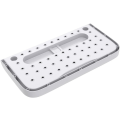 Miniatyrbilde 4 av 7: Skoholder sammenleggbar veggmontert 4 stk, hylle for oppheng av sko uten boring, stk grå Grey
