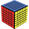 Miniatyrbilde 1 av 7: 7x7 Speed Cube, 7x7x7 Cube Super-Holdbar Klistremerke med Levende Farger (7x7x7) 7x7x7 3x3x3