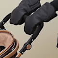 Miniatyrbild 3 av 4: 1 par barnvagnshandskar, universella handmuffar för barnvagn, antifryshandskar för barnvagn, handskar för kundvagn, handvärmare för shoppingvagn, vattentäta vinterhandskar