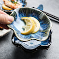 Miniatyrbild 8 av 8: Keramisk Skedstöd, Tepåsehållare, Blomformigt Skedställ Köket, Såsfat, Sushi Sojasås Dippa Skål, Kaffestation Dekoration Kaffeaccessoarer Dark Blue