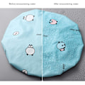Miniatyrbilde 5 av 7: Caps, Tompig 2-pakker vanntette badehetter, elastisk bånd dusjhette vanntett for kvinner dusj spa (blå, grå) Blue,Grey, Grey 2 Count (Pack of 1)