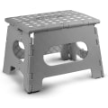 Miniatyrbilde 1 av 8: Håndholdt klesvask sammenleggbar trinnkrakk - Den lette trinnkrakken er robust nok til å støtte voksne og trygg nok for barn. Åpnes enkelt med én flik Gray 9Inch