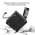 Miniatyrbild 3 av 5: Mkk Elektroniskt skåplås, osynligt elektroniskt skåplåssats dolt Diy-lås, hemmakontor smart dolt lådaskåp, intelligent skåpkortslås