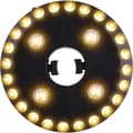 Warm White Light for Patio Umbrella, 28 LED Lights, Powered by 4 AA Batteries, for Umbrellas, Camping Tents