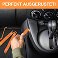 Miniatyrbild 5 av 7: 4PCS Trimverktyg, Biltrimverktygssats, Verktygssatser för bilradiodörrinstrumentpanelinstallation, Plastbändverktyg, Bilpanelinstrumentbräda #2 4pc Yellow