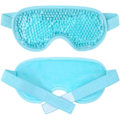 Miniatyrbillede 2 af 2: County Aqua Peas Kølende Gel Øjenmaske - Kold/Varme Terapi - Perfekt til Søvnløshed, Opsvulmede Øjne & Mørke Ringe (Turkis) Turqoise 1 Count (Pack of 1)
