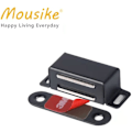 Miniatyrbillede 8 af 8: Skabmagneter Magnetisk Dørstopper Rustfrit Stål Dørmagnet til Køkken Badeværelse Skab Garderobe Skabslåger Skabslåge Skuffelås 20 Black 8 pack