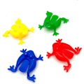 Miniatyrbillede 2 af 5: 12 stk. Springende Frø Legetøj Hoppende Frø Plast Frø Legetøj Mini Frø Figurer Figur Reptil Dyr Figurer Modeller Til Børn