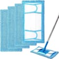 Reusable Mop Pads for Flash Speedmop Heavy Duty Microfiber Wet & Dry Cleaning Mop Pads Machine Washable Up to 100x (4-pack)