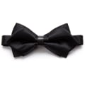 Miniatyrbillede 2 af 5: Mænd slips Solid Fashion Butterfly Fest Bryllup Sort Rød Butterfly Til Drenge Piger Candy Bowknot Tilbehør Formelle Kjole Butterfly
