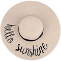Miniatyrbilde 4 av 7: Kvinner sammenleggbar floppy bredbremmet stråsolhatt sommer strandhatt UV UPF 50+ 06Style Beige