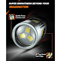 Pikkukuva 3 / 7: H11/H8/H16 LED-sumuvalot, 6000K Xenon White, 27 SMD-sirua, 360 asteen valaistus, ei-napaisuus, 2 kpl White H11/H8/H16
