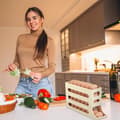 Miniatyrbilde 3 av 5: Egg Holder for Refrigerator for 30 Eggs - Automatic Rolling Egg Organizer for Refrigerator