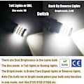 Miniatyrbillede 3 af 7: Nyeste 9-30V Super Bright Low Power 3157 4157 3057 3156 LED-pærer med projektorerstatning til baklys og baglygter til parkering Xenon White