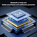 Miniatyrbild 3 av 3: Bluetooth 5.4 In Ear Hanging LED Digital Display HiFi Ljudkvalitet Högdefinitions Samtal Riktningsbestämda Trådlösa Öronproppar（Svart）