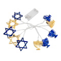 Pikkukuva 1 / 5: Hanukkahin LED-valosarja, Daavidin tähden sisävalosarja