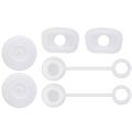 Miniatyrbild 1 av 4: Tips Cover Straw Covers Cap Food-Grade Silicone Straw Tips Reusable Drinking Straw Plugs Dust-Proof Straw Tips Lids Soft Cute Straw Protectors