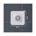 Miniatyrbild 3 av 4: 1 st tjock silikon golvavlopp deodorant lock badrum deodorant insekt förseglad avloppsrör diskbänk deodorant golvlock (vit stor)