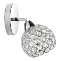 Miniatyrbillede 4 af 4: 1/2/3 Elegant Krystal Glasvæglampe Til Soveværelse Gang E27 Lampe（1 Stk）