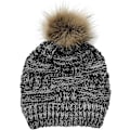 Miniatyrbilde 4 av 5: Dame Valentines Day lue Varm strikket ull tykk lue med hestehale hull knapp Beanie blandinger for masker holder